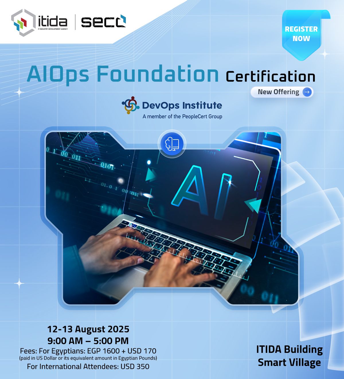 Get Certified in AIOps – New Strategic Training by ITIDA-SECC